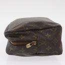 LOUIS VUITTON Monogram Trousse Toilette 28 Clutch Bag M47522 LV Auth 152858-4
