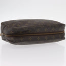 LOUIS VUITTON Monogram Trousse Toilette 28 Clutch Bag M47522 LV Auth 152858-5