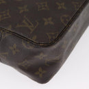LOUIS VUITTON Monogram Trousse Toilette 28 Clutch Bag M47522 LV Auth 152858-7