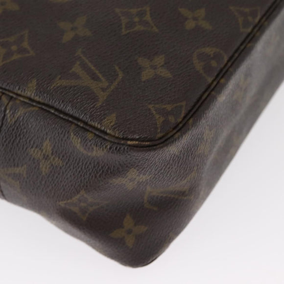 LOUIS VUITTON Monogram Trousse Toilette 28 Clutch Bag M47522 LV Auth 152858