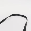 Christian Dior Trotter Canvas Shoulder Bag Black Silver Auth 152860-8