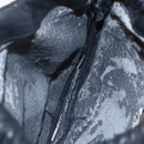 LOEWE Anagram Shoulder Bag Leather Black Silver Auth 152861-19