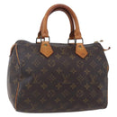 LOUIS VUITTON Monogram Speedy 25 Hand Bag M41528 LV Auth 152864-1