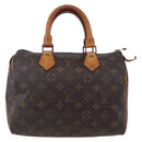 LOUIS VUITTON Monogram Speedy 25 Hand Bag M41528 LV Auth 152864-13