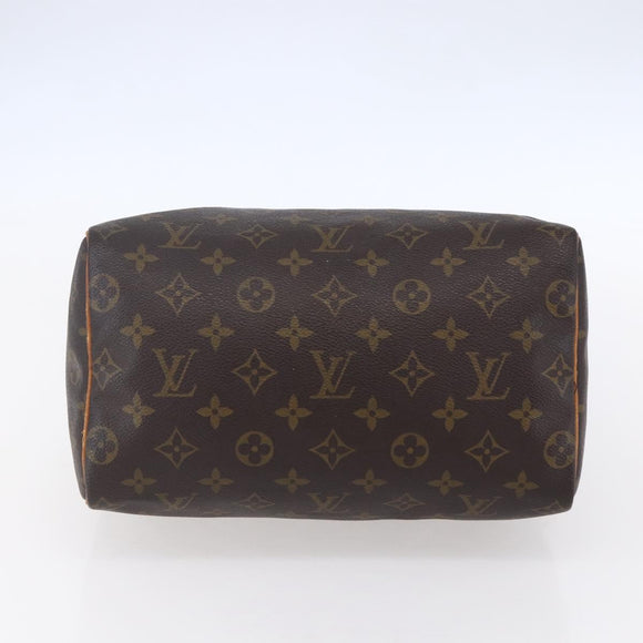 LOUIS VUITTON Monogram Speedy 25 Hand Bag M41528 LV Auth 152864
