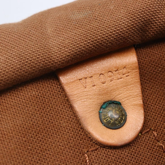 LOUIS VUITTON Monogram Speedy 25 Hand Bag M41528 LV Auth 152866