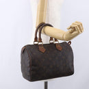 LOUIS VUITTON Monogram Speedy 25 Hand Bag M41528 LV Auth 152866-21