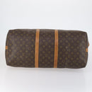 LOUIS VUITTON Monogram Keepall Bandouliere 55 Boston Bag M41414 LV Auth 152867-5