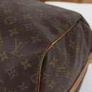 LOUIS VUITTON Monogram Keepall Bandouliere 55 Boston Bag M41414 LV Auth 152867-15