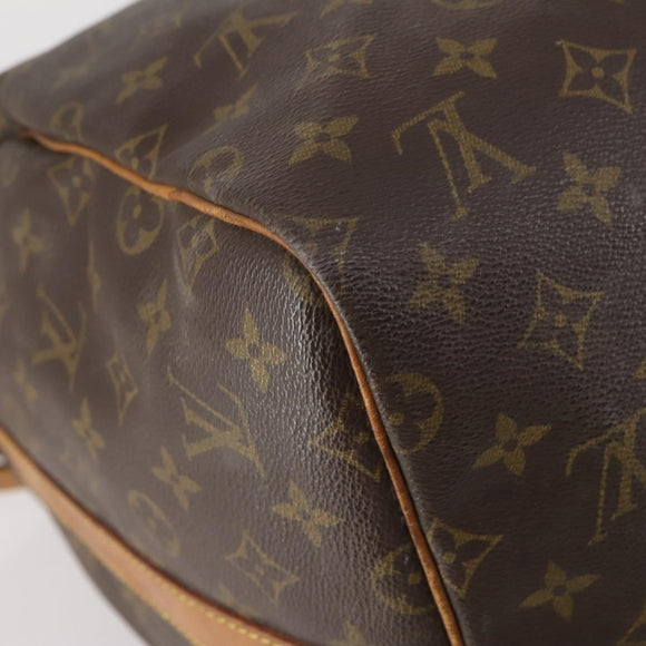 LOUIS VUITTON Monogram Keepall Bandouliere 55 Boston Bag M41414 LV Auth 152867