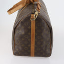 LOUIS VUITTON Monogram Keepall Bandouliere 55 Boston Bag M41414 LV Auth 152867-3