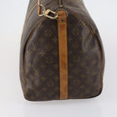 LOUIS VUITTON Monogram Keepall Bandouliere 55 Boston Bag M41414 LV Auth 152867-4