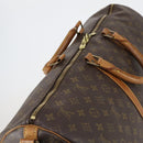 LOUIS VUITTON Monogram Keepall Bandouliere 55 Boston Bag M41414 LV Auth 152867-6
