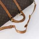 LOUIS VUITTON Monogram Keepall Bandouliere 55 Boston Bag M41414 LV Auth 152867-7