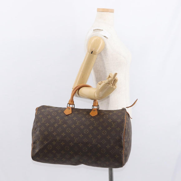 LOUIS VUITTON Monogram Speedy 40 Hand Bag M41522 LV Auth 152868
