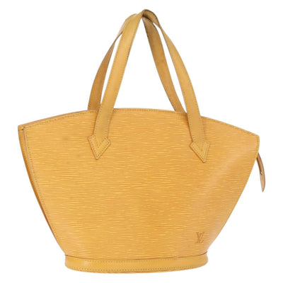 LOUIS VUITTON Epi Saint Jacques Hand Bag Yellow M52279 LV Auth 152871