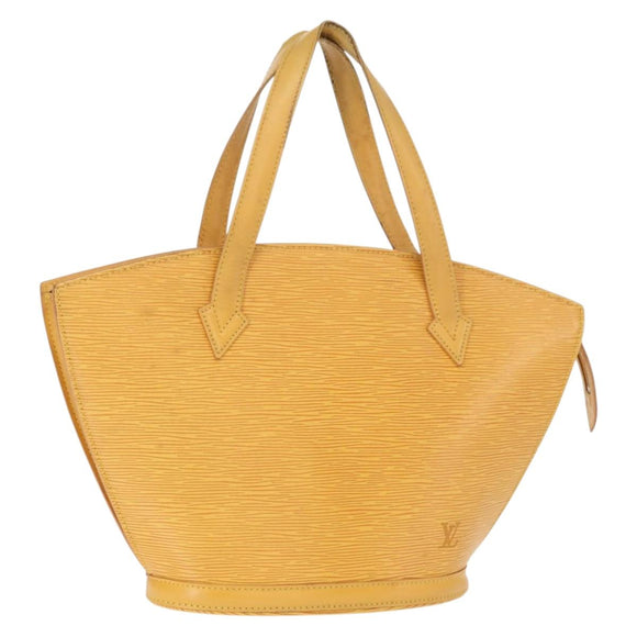 LOUIS VUITTON Epi Saint Jacques Hand Bag Yellow M52279 LV Auth 152871