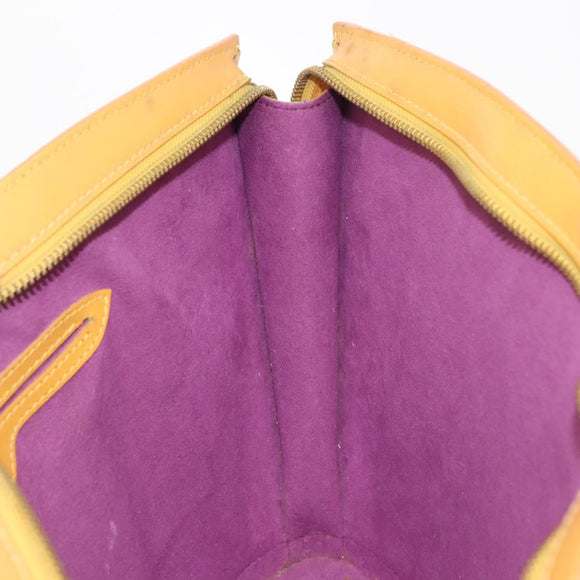 LOUIS VUITTON Epi Saint Jacques Hand Bag Yellow M52279 LV Auth 152871