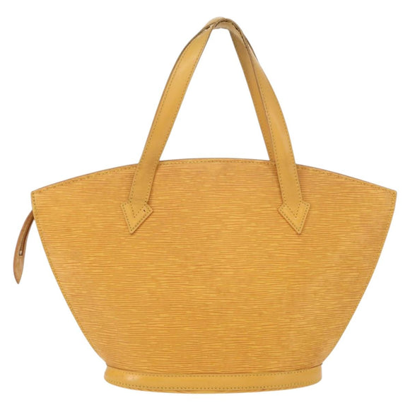 LOUIS VUITTON Epi Saint Jacques Hand Bag Yellow M52279 LV Auth 152871