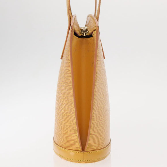 LOUIS VUITTON Epi Saint Jacques Hand Bag Yellow M52279 LV Auth 152871