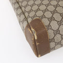 GUCCI GG Supreme Tote Bag PVC Beige Gold 002 115 0035 Auth 152877-14