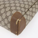 GUCCI GG Supreme Tote Bag PVC Beige Gold 002 115 0035 Auth 152877-15