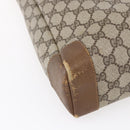 GUCCI GG Supreme Tote Bag PVC Beige Gold 002 115 0035 Auth 152877-16
