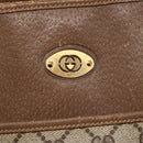 GUCCI GG Supreme Tote Bag PVC Beige Gold 002 115 0035 Auth 152877-17