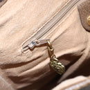 GUCCI GG Supreme Tote Bag PVC Beige Gold 002 115 0035 Auth 152877-19