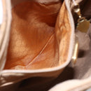 GUCCI GG Supreme Tote Bag PVC Beige Gold 002 115 0035 Auth 152877-11