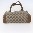 GUCCI GG Supreme Tote Bag PVC Beige Gold 002 115 0035 Auth 152877-5