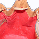 CELINE Shoulder Bag Leather Brown Gold Auth 152879-19