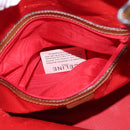 CELINE Shoulder Bag Leather Brown Gold Auth 152879-22