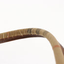 Burberrys Nova Check Boston Bag Canvas Leather Gold Beige Auth 152887-9