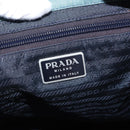 PRADA Backpack Nylon Blue Silver Auth 152888-23