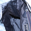 PRADA Backpack Nylon Blue Silver Auth 152888-25