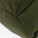 PRADA Backpack Nylon Khaki Silver Auth 152889-16