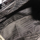 PRADA Backpack Nylon Khaki Silver Auth 152889-11