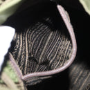 PRADA Backpack Nylon Khaki Silver Auth 152889-26