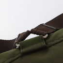 PRADA Backpack Nylon Khaki Silver Auth 152889-8