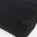 PRADA Shoulder Bag Nylon Plastic Black Silver Auth 152891-9