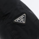 PRADA Shoulder Bag Nylon Plastic Black Silver Auth 152891-17