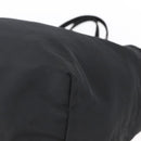 PRADA Tote Bag Nylon Black Silver Auth 152892-9