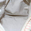 LOUIS VUITTON Monogram Mini Lin Croisette Speedy 30 Bag Pink M95501 Auth 152894-20