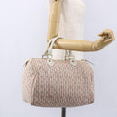 LOUIS VUITTON Monogram Mini Lin Croisette Speedy 30 Bag Pink M95501 Auth 152894-21
