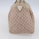 LOUIS VUITTON Monogram Mini Lin Croisette Speedy 30 Bag Pink M95501 Auth 152894-3