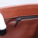 Burberrys Nova Check Tote Bag PVC Leather Green Gold Auth 152895-19