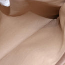 CHANEL Here Chain Shoulder Bag Lamb Skin Beige Gold CC Auth 152897-26