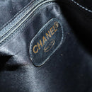 CHANEL COCO Mark Chain Shoulder Bag Patent leather Black Gold CC Auth 152898-17