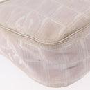 CHANEL New Travel Line Hand Bag Nylon Pink Gold CC Auth 152899-16